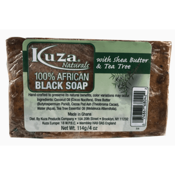 Kuza Black Soap - 4 oz (114 g)