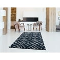 thumbnail image 2 of L'Baiet Alexia Navy Shag 4' x 6' Rug, 2 of 6