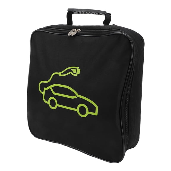 Charging Cable Storage Bag, Wear Resistant EV Carry Bag Ergonomic Handle  For RVs
