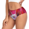 thumbnail image 2 of Balery Pig Ropa Interior de Algodón para Mujer con Dibujo – Braguitas Cómodas y Elásticas, Estilo Clásico-X-Large, 2 of 6
