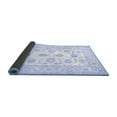 thumbnail image 2 of Ahgly Company Indoor Square Oriental Blue Traditional Area Rugs, 8' Square, 2 of 4