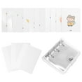 thumbnail image 4 of MasteelfCA 1 Set of Mini Scrapbook Loose-leaf Notebook Pocket Binder Lovely Small Notebook, 4 of 8