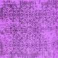 thumbnail image 1 of Ahgly Company Indoor Square Oriental Purple Industrial Area Rugs, 7' Square, 1 of 4