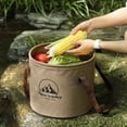 thumbnail image 5 of xaoyunyn Portable 20L Water Bucket for Camping,Hiking,Travel Outdoor Activities-Large Capacity,Lightweight,Folding Design,Easy to Carry,Multi-Purpose PVC Storage Solution, 5 of 8