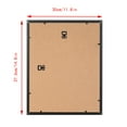thumbnail image 5 of Meframe 3PACK 11x14 Wooden Picture Frame with Mat Display 8x10 Photo without Mat Display 11x14 Photo, Black, 5 of 6