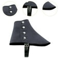 thumbnail image 3 of Polainas de gánster para hombre, regalo de Halloween, accesorios fotográficos, fundas para botas de pirata medieval de los años 20 Gris, 3 of 10