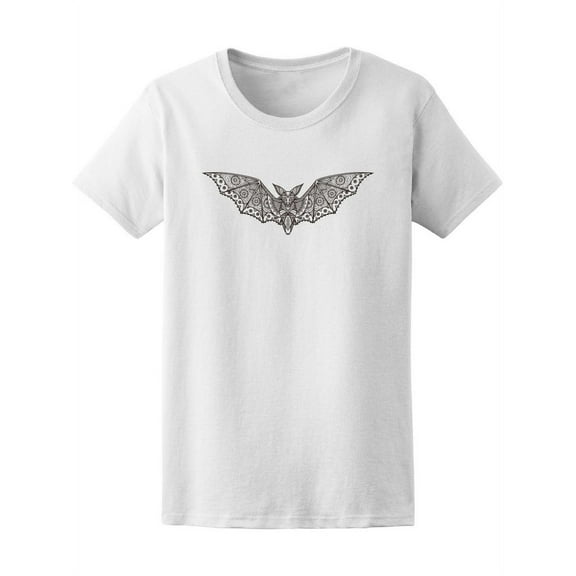 Zendoodle Bat Totem  T-Shirt Women -Image by Shutterstock, Female x-Large