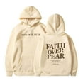 thumbnail image 3 of Shadoumai God Is Good Sweatshirt For Women Christian Letter Print Hoodies For Women Oversized Jesus Pullover Fall Winter With Pockets Clothes, 3 of 4