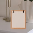 thumbnail image 2 of Zehuanyu 1 Set Creative DIY Wire Calendar Holder Unique Wood and Iron Metal Stand for Photos and Calendars DIY Calendar Support, 2 of 5