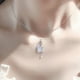 thumbnail image 5 of Collar Corto Luna Todo- Luna Temperamento Galaxia- Salpicaduras Collares Colgantes, 5 of 8