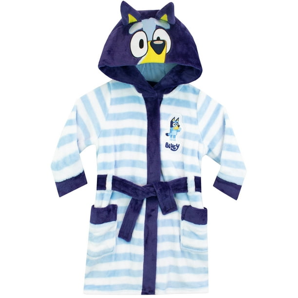 Bluey Kids Bathrobe Sizes 2T8