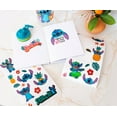 thumbnail image 5 of Disney: Lilo  Stitch - Flower Badges 32oz Twisted Spouted Plastic Bottle with Sticker Set, 5 of 7