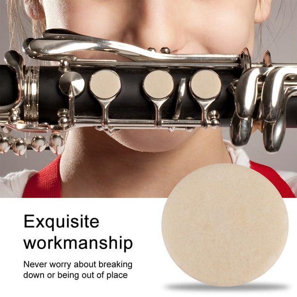 Clarinet Pad 17 Pcs Clarinets Repair Parts Clarinet Replacement Accessories Clarinet Pads For Industry Home