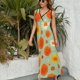thumbnail image 3 of Vestido De Noche De Lujo Sin Mangas Para Mujer, Floral Vestido De Fiesta, 3 of 5