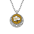 thumbnail image 1 of La charla de la lengua diaria cuidado saludos Collares Colgante Retro Moon Stars Jewelry Unbranded M, 1 of 3