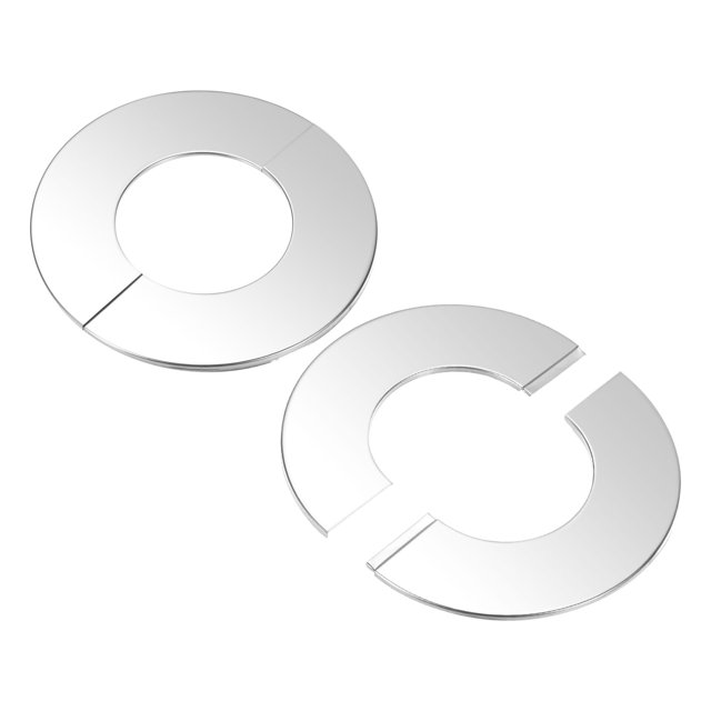 Paquete de 2 Bridas de Pared, para Tubería de 2.8 Pulgadas/70mm OD Placa de Escutcheon de Acero Inoxidable 304