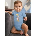 thumbnail image 2 of Cute Bunny W Umbrella T-Shirt Infant -Image by Shutterstock,  24 Months, 2 of 4