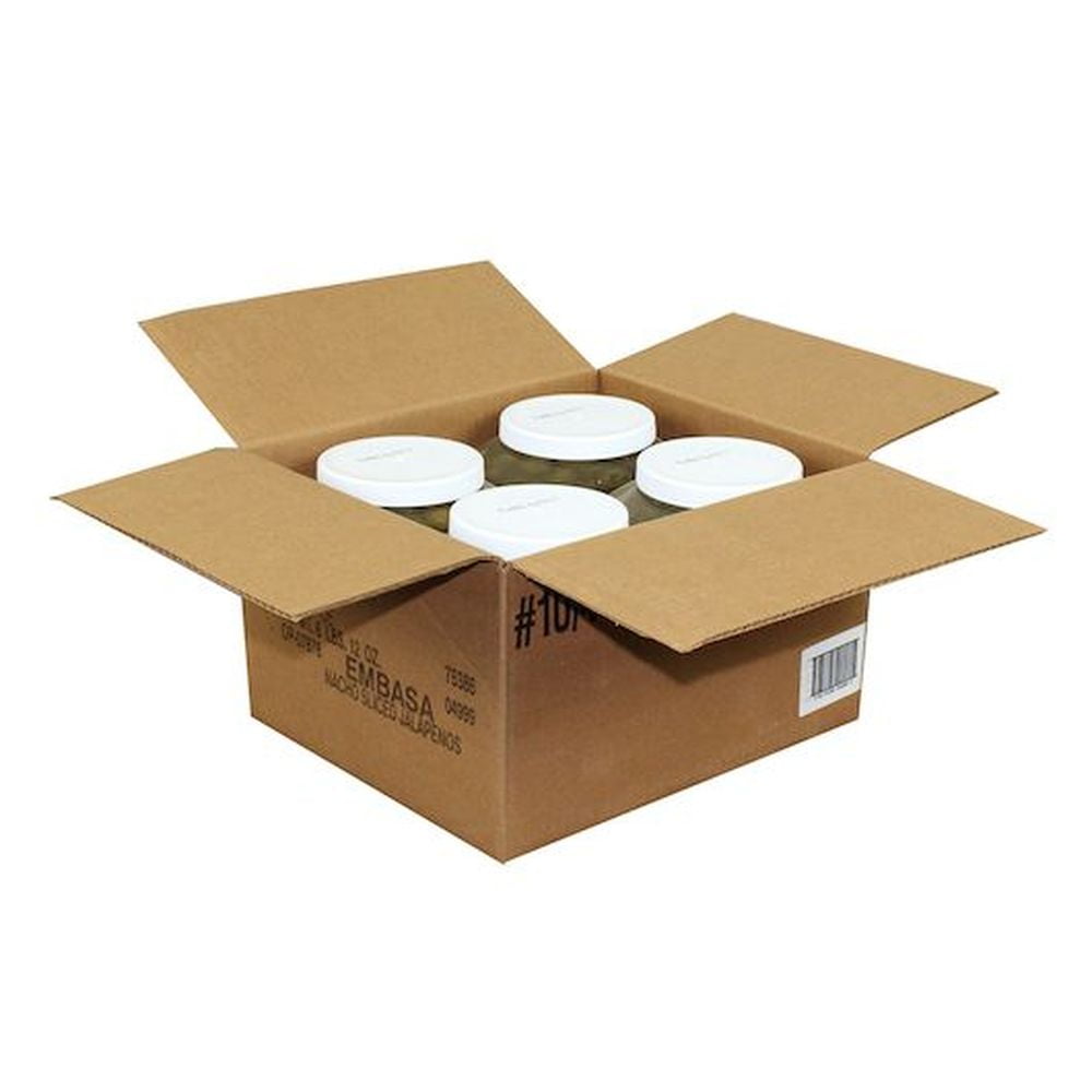 Embasa Nacho Sliced Jalapeno Pepper, 1 Gallon -- 4 per Case.