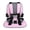 Pink, variant on Urgown Golf Cart Child Positioner, 5-Point Adjustable Safety Harness(Color: Gray)