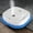 White, variant on USB Rechargeable Smart Robot Mopper with Automatic Spray - Quiet 20Db, Dual-Mode Wet & Dry Cleaning, Blue Microfiber Mop, Intelligent Floor Sweeper for Home Without Adapter And Plug