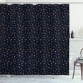thumbnail image 1 of Ambesonne Spaceship Shower Curtain, Stars Aliens Planets, 69"Wx70"L, Multicolor, 1 of 3