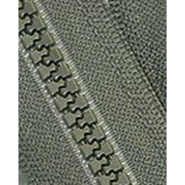 17" Vislon Zipper YKK 5 Molded Plastic Sport Zipper Separating