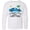 AA-White, variant on Inktastic Convertible Hair Don't Care with Black Hair and Blue Car Long Sleeve Youth T-Shirt