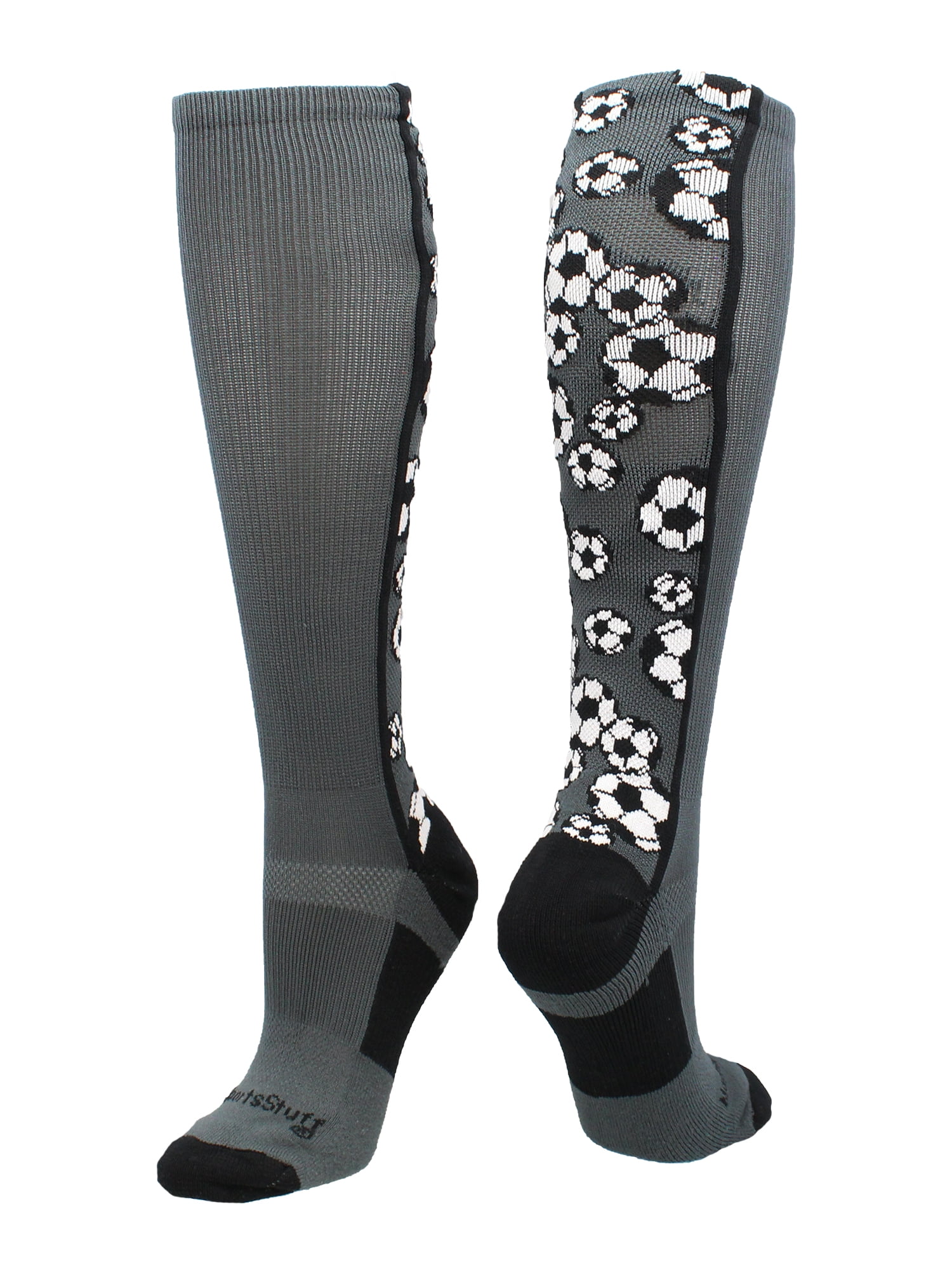 MadSportsStuff Crazy Soccer Socks with Soccer Balls over the calf