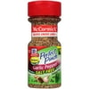McCormick Perfect Pinch Garlic Pepper Salt Free Seasoning, 2.5 oz