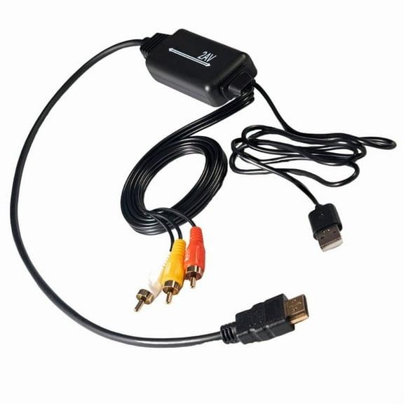 1080P A V to HDTV Adapter Video to HDTV Converters for VHS Game Consoles
