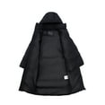thumbnail image 3 of Rokka&Rolla Women's Below The Knee Puffer Coat Seamless Parka Jacket, 3 of 11