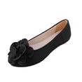 thumbnail image 2 of Miluxas Women Flower Flats Comfort Pointed Toe Dress Shoes Black 7(39), 2 of 9