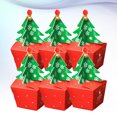 thumbnail image 4 of 20pcs Adorable Christmas Candy Box Portable Chocolate Cases Xmas Theme Pattern Gift Boxes for Home Party Festival with Bell, 4 of 7