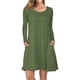 thumbnail image 1 of Vestidos casuales de manga larga con bolsillos para mujer Fokelyi LRWJ1046-73, 1 of 7