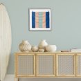 thumbnail image 4 of Stupell Industries Coastal Striped Nautical Flag Gray Framed Giclee Art, 24 x 24, by James Wiens, 4 of 8