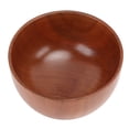 thumbnail image 1 of Handmade Wood Bowl,  Wood Bowl Rustic Natural Safe Versatile Japanese Style Practical  For Home For Soup, 1 of 8