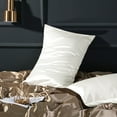thumbnail image 6 of Ntbay 2 Pack Silky Satin Queen Pillowcases for Hair and Skin, Luxury and Soft Pillow Cases with Envelope Closure, 20" x 30", White, 6 of 6