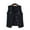 Black, variant on MPWEGNP Multi Color Denim Vest Female Short Spring And Summer Slim Thin Burlap Sleeveless Shoulders Broken Holes Vest Jacket Pink S