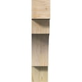 thumbnail image 2 of Ekena Millwork 6"W x 28"D x 28"H Westlake Block Rough Sawn Bracket, Douglas Fir, 2 of 25