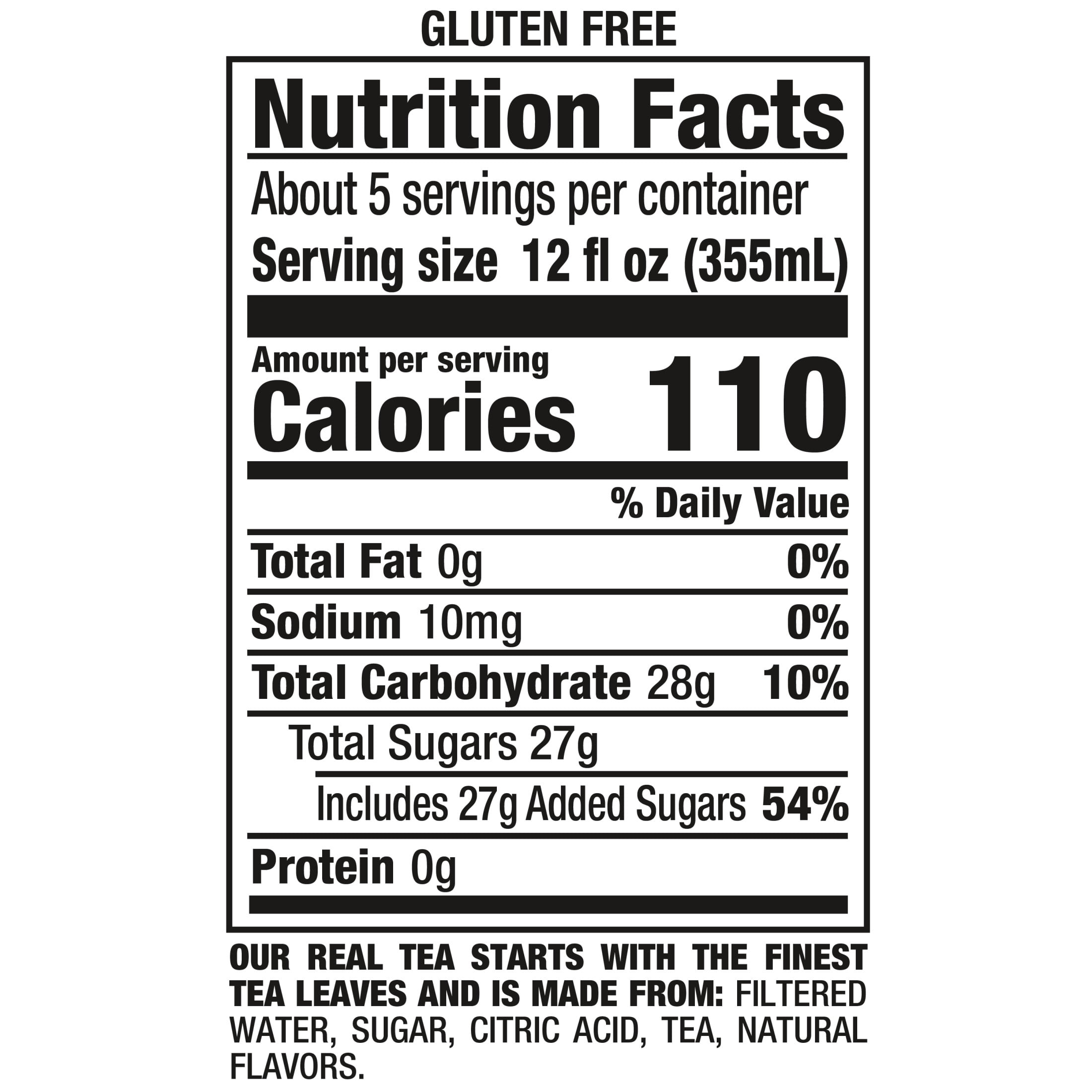(2 pack) Snapple All Natural Raspberry, Iced Bottled Tea Drink, 64 fl oz