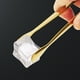 thumbnail image 4 of Pinzas Mini de Acero Inoxidable | Clip para hielo de precisión de 4,33", clip para barra de azúcar, accesorios para tablero de embutidos | Antióxido, aptos para lavavajillas, utensilios compactos, 4 of 9