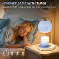 thumbnail image 4 of NATYSWAN Candle Warmer Lamp, Dimmable, Electric Top Down Melting for All Jar Candles - Home Decor Wax Melter Light in Fiberglass, 4 of 9