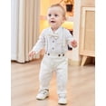 thumbnail image 2 of Traje SANMIO para bebé niño, 4 unidades, para bautizo y Pascua, 0-24 m, 2 of 8