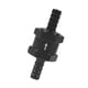 thumbnail image 3 of Válvula de retención unidireccional sin , accesorios de aluminio negro aptos para línea de diésel, aceite, agua, motocicleta, coche 8MM Baoblaze Válvula de retención unidireccional, 3 of 7