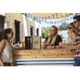 thumbnail image 4 of NFL Oakland Raiders Acacia Wood Pilsner Beer Glass Gift Set for Two, 4 of 4