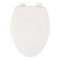 thumbnail image 1 of asiento para baño con adaptador infantil cierre lento y permajuste alargado blanco plástico, 1 of 7
