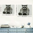 thumbnail image 6 of JRXY Bathroom Wall Art Animal Prints Toilet Decor Set of 6 Canvas Posters Funny Pictures Photos Bathroom Artwork Wall Cute Raccoon,Panda,Alpaca in Toilet Wall Decor for Bathroom WC  16x12inch, 6 of 6