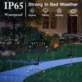 thumbnail image 2 of Mistaha 2 Packs 10-head Solar Swaying Firefly Lamps Intelligent Light Control Outdoor Waterproof Ground Plug, 2 of 8