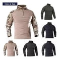 thumbnail image 4 of Hombre Uniforme Militar Táctico Hombres Camisa De Combate, 4 of 8