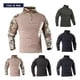 thumbnail image 4 of Hombre Uniforme Militar Táctico Hombres Camisa De Combate, 4 of 8